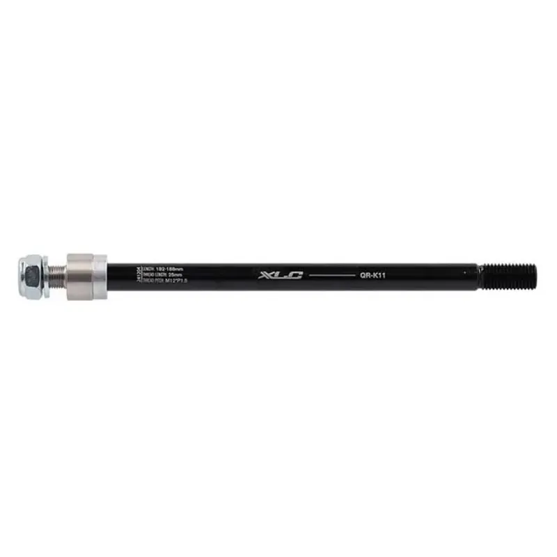 Expédié Aujourd'hui XLC Axe traversant QR-K11 M12 x 1.5 182-188 Shimano 142/148