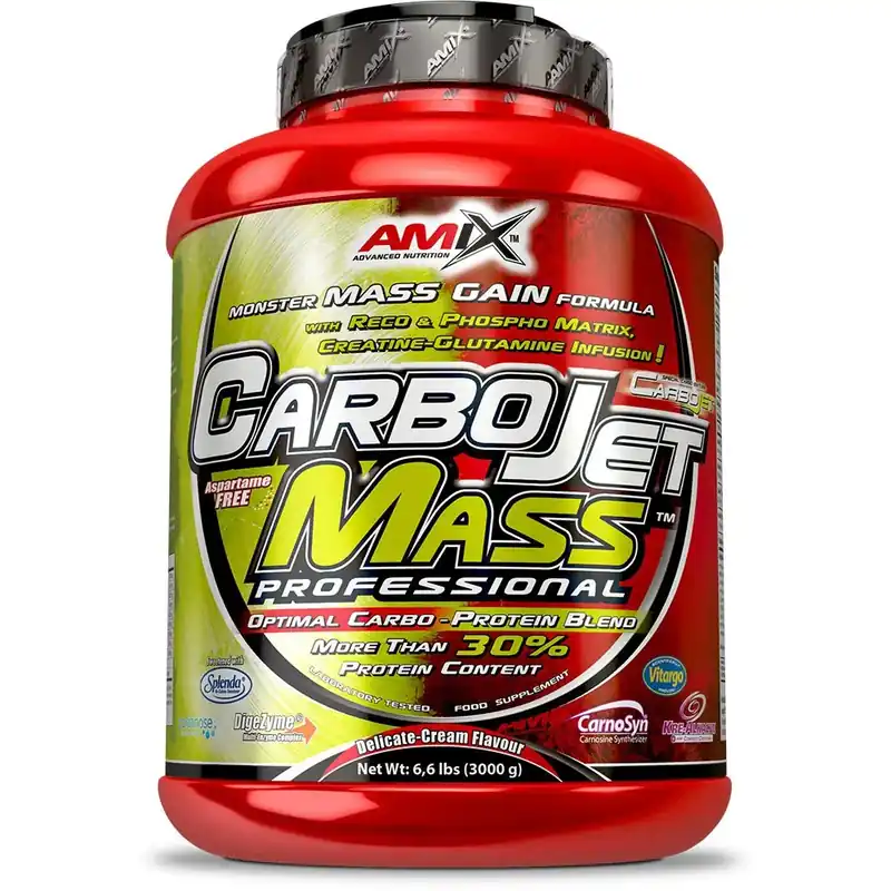 Affaire À Saisir Amix Boisson de poudre de glucides Carbojet Mass Professional Vanille 3kg