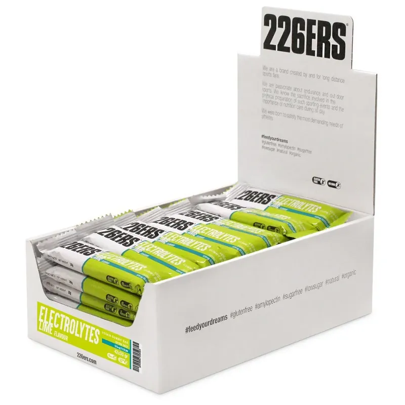 Promotion 226ERS Boîte de barres énergétiques à mâcher Vegan Lime 30g 42 unités