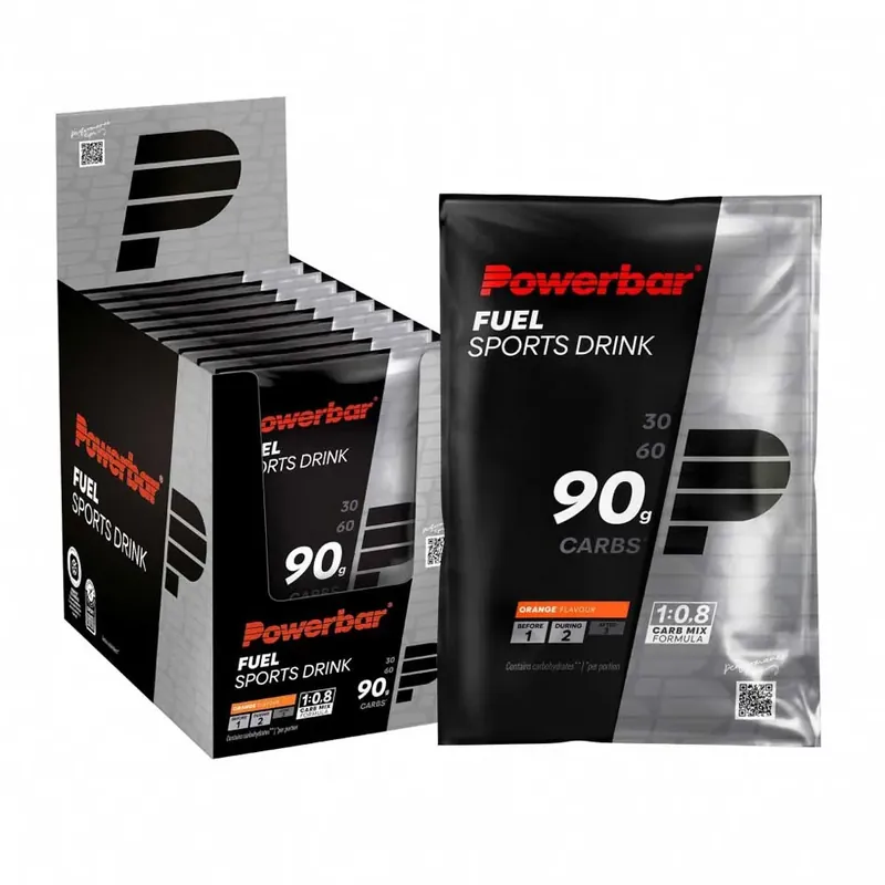 Powerbar Boîte de Boisson Énergétique Monodose Fuel 90 Orange 94g 10 unités Achetez Aujourd'hui