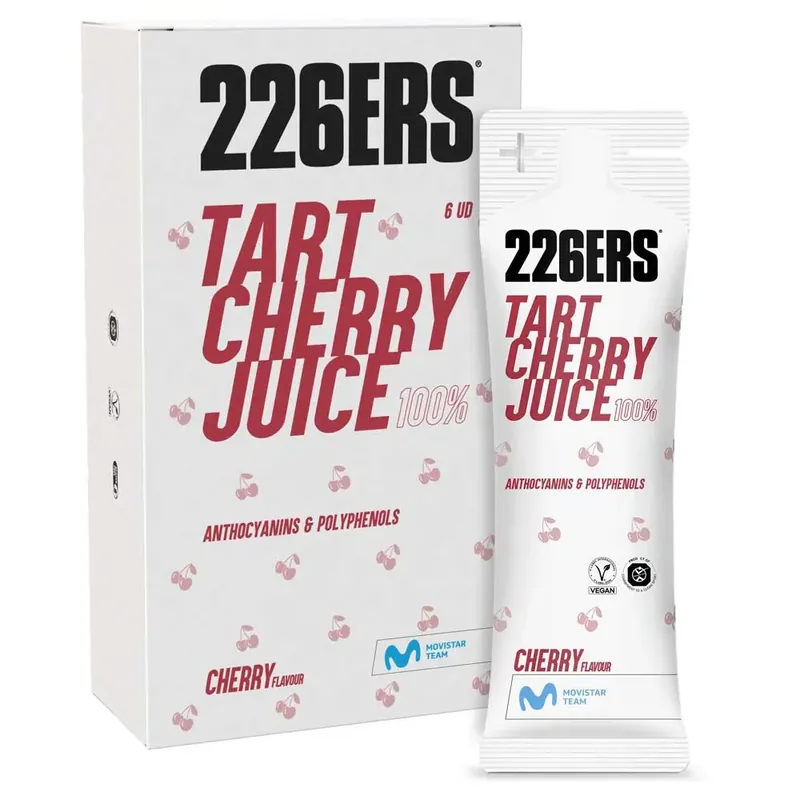 Quantité Limitée 226ERS Boîte de Boisson Énergétique Monodose Tart Cherry Juice Cerise 60ml 6 unités