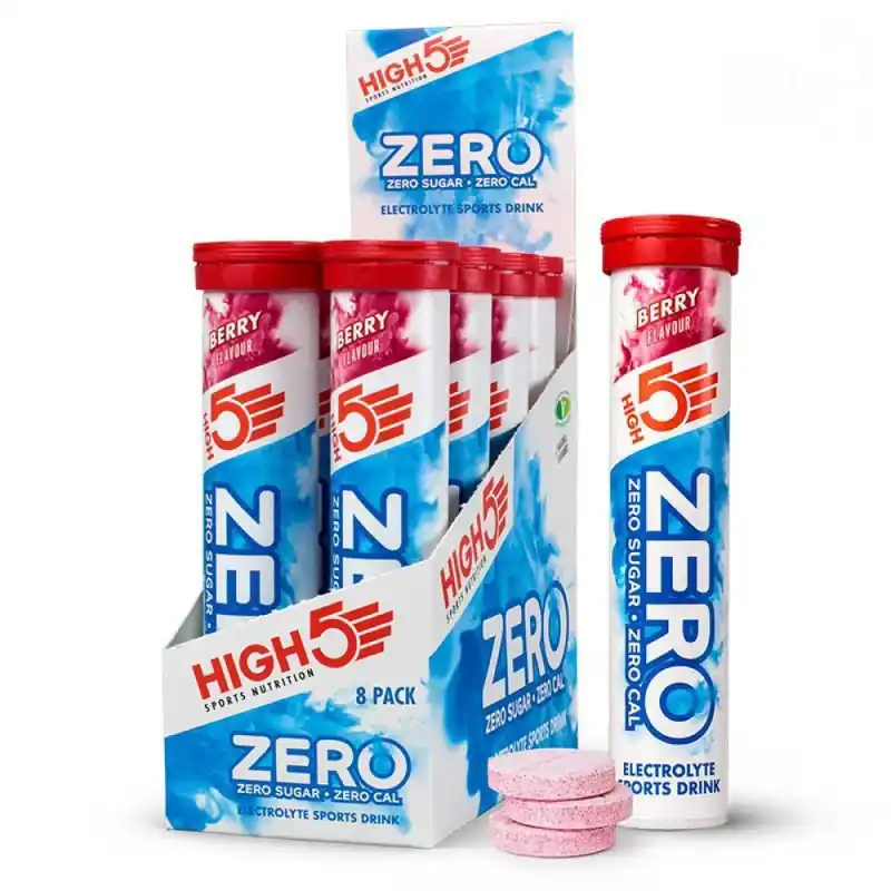 Vente Directe High5 Boîte de comprimés Zero Baie 8 unités