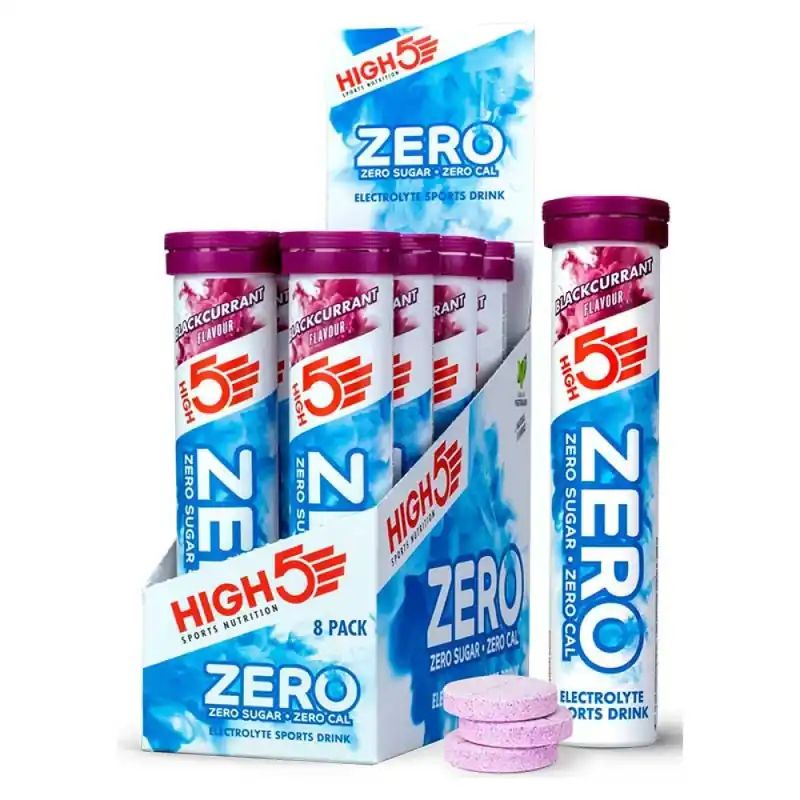 High5 Boîte de comprimés Zero Cassis 8 unités Usine Directe