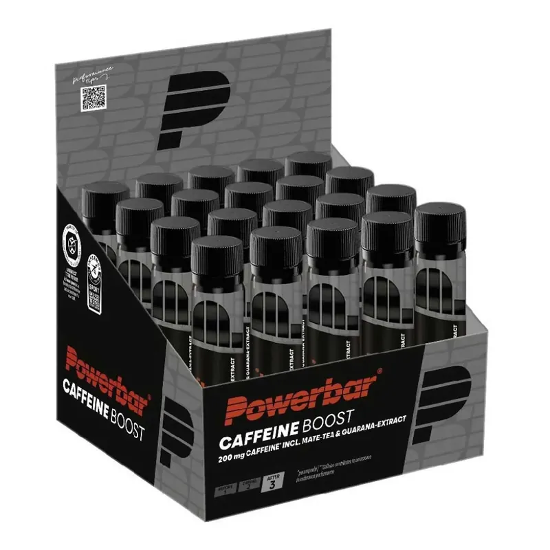 Livraison Express Powerbar Boîte de fioles de boisson Black Line Caféine 25ml 20 unités