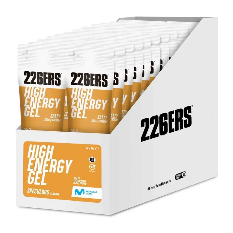 Bon Plan 226ERS Boîte de gels énergétiques High Energy Salty Spéculoos 76g 24 unités