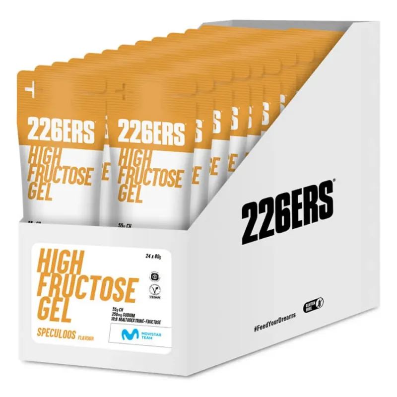 Commander Maintenant 226ERS Boîte de gels énergétiques High Fructose Spéculoos 44g 32 unités