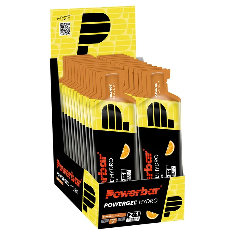 Soldes Powerbar Boîte de gels énergétiques Powergel Hydro 67ml 24 unités
