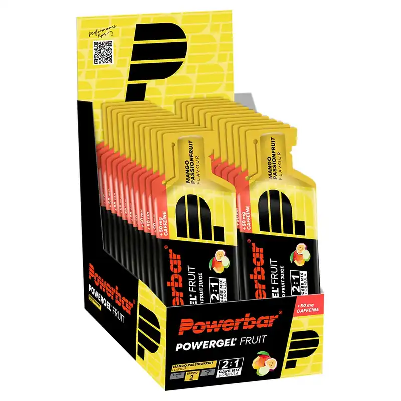 Powerbar Boîte de gels énergétiques Powergel Original Mango 41g 24 unités Offre Exclusive