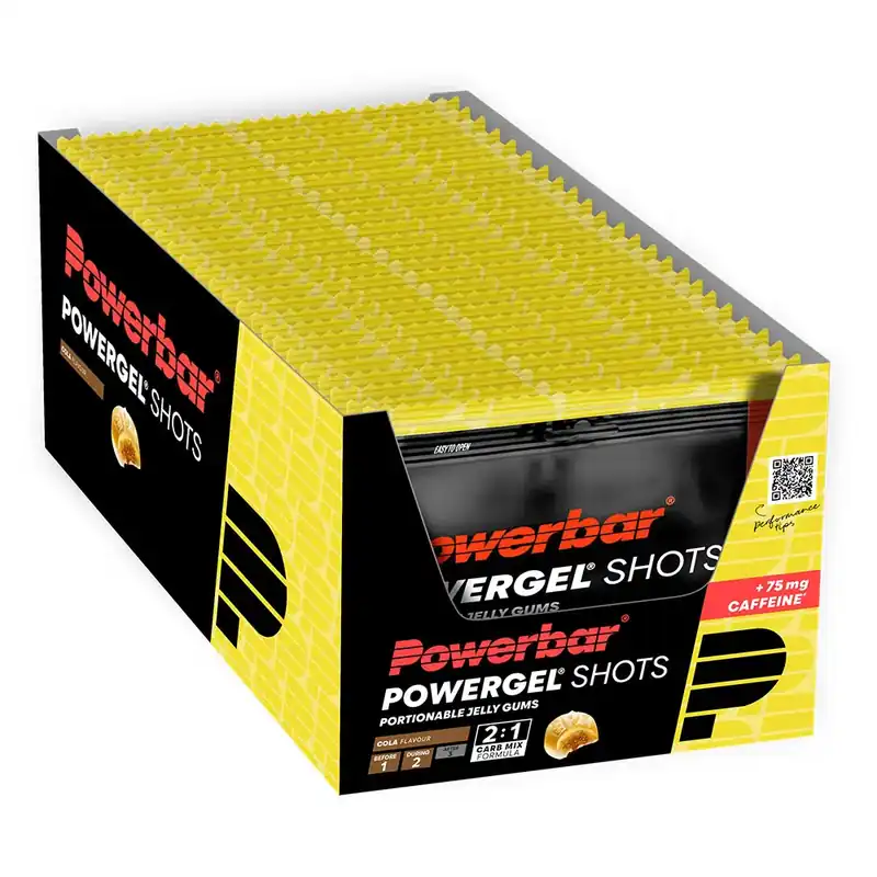 Soldes Powerbar Boîte de gommes énergétiques Powergel Shot Cola 60g 24 unités