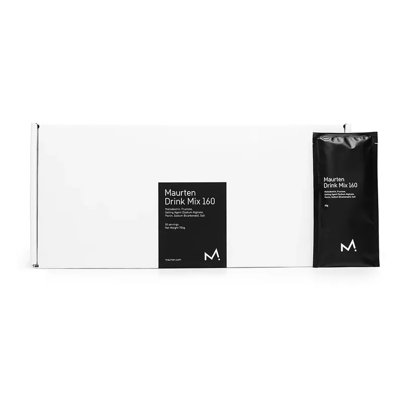 Maurten Boîte de sticks monodose Drink Mix 160 Saveur Neutre 40g 18 unités Vente Directe