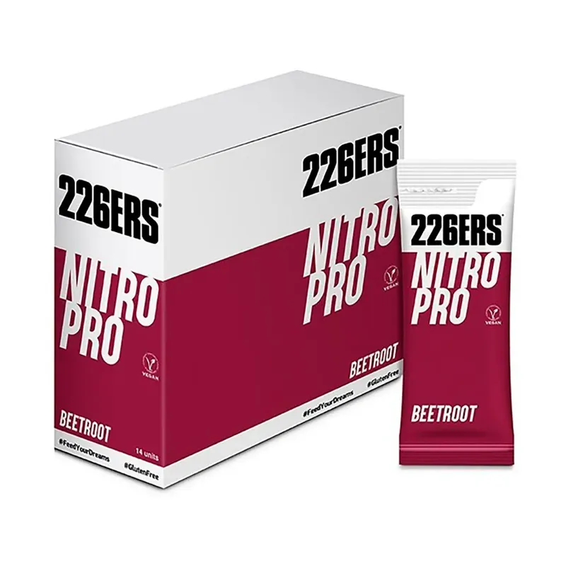 226ERS Boîte de sticks monodose Nitro Pro 10.3 Betterave 14 unités Soldes