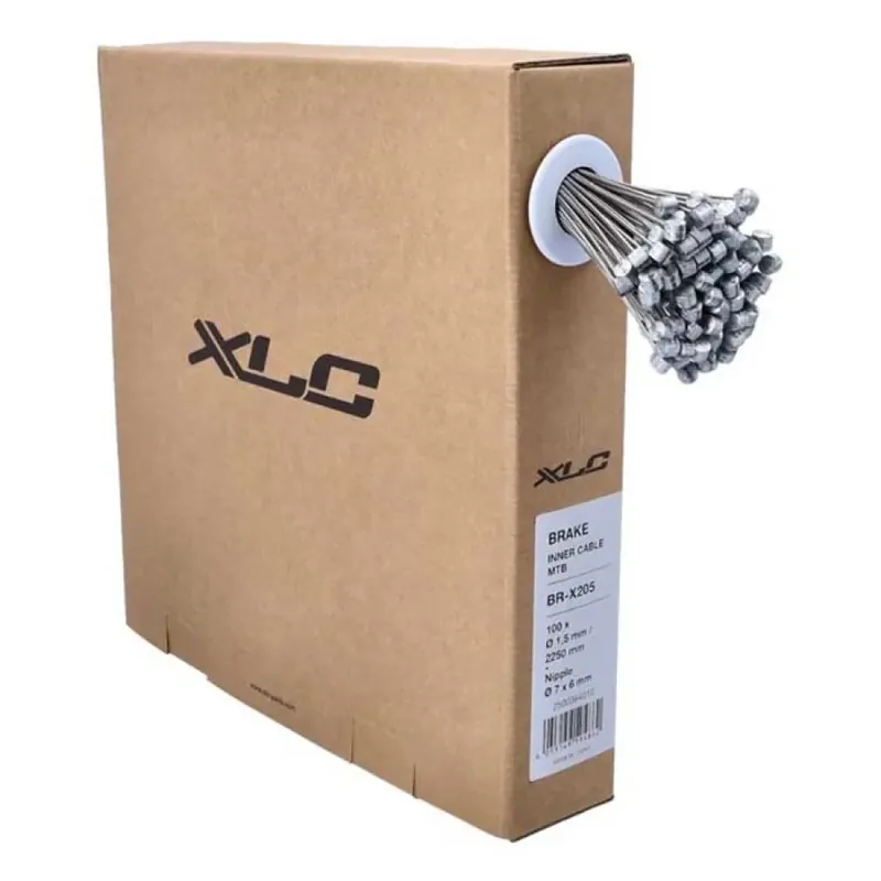 XLC Câble de frein BR-X205 MTB 1.5/2250 7x6 100 unités Offre Exclusive