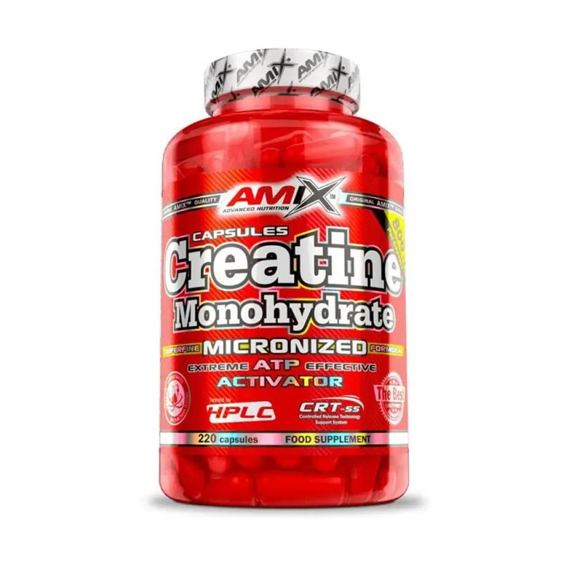 Offre Limitée Amix Capsules de créatine Monohydrate 220 unités