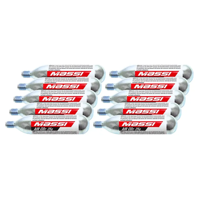 Réduction MASSI Cartouche de CO2 25g 10 unités