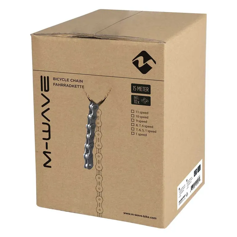 Soldes M-Wave Chaîne 6-7-8 Speed Roll 15 m