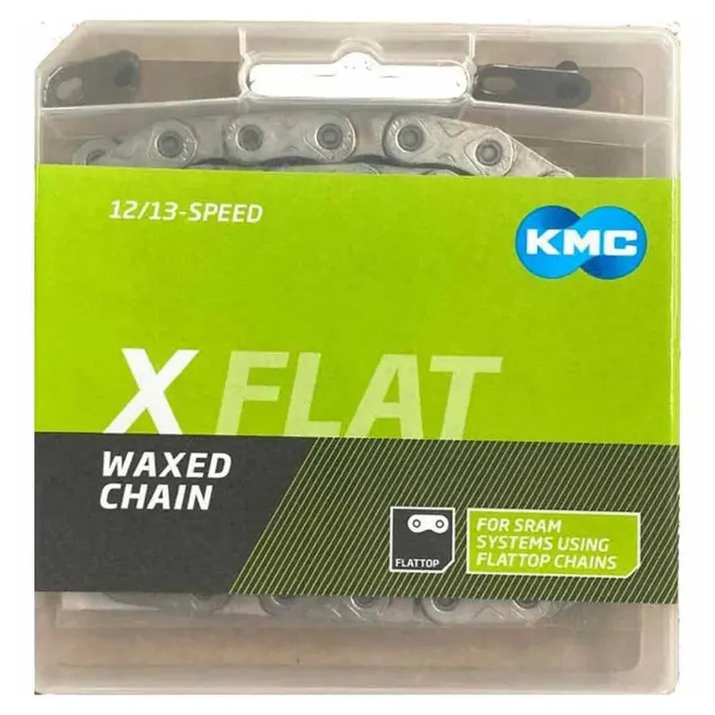 KMC Chaîne X-Flat EPT Waxed 12-13s Haute Qualité