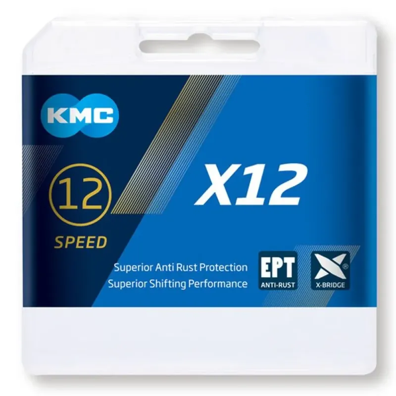 Expédition Rapide KMC Chaîne X12 EPT road/MTB