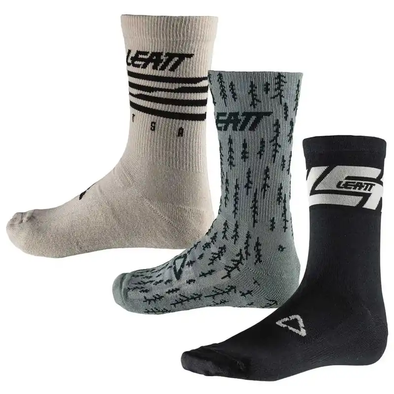 Leatt Chaussettes crew Prix Cassé