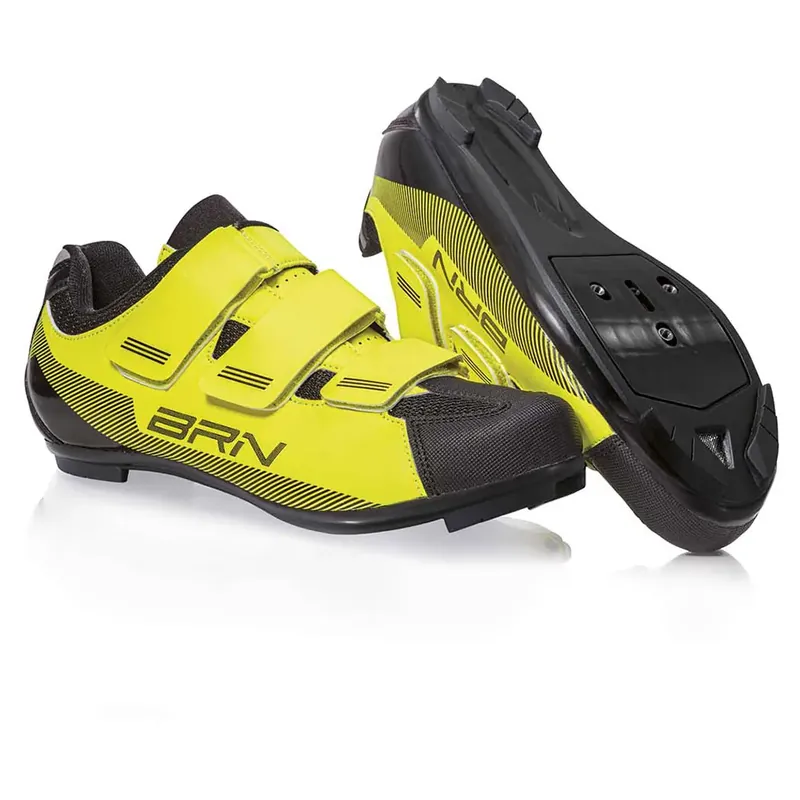 Brn Chaussures de route 3 Straps Usine Directe