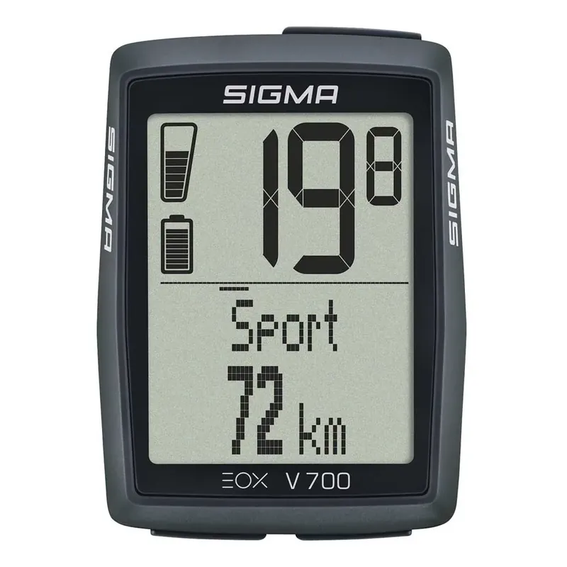 Sigma Compteur vélo EOX View 700 Paiement Sécurisé