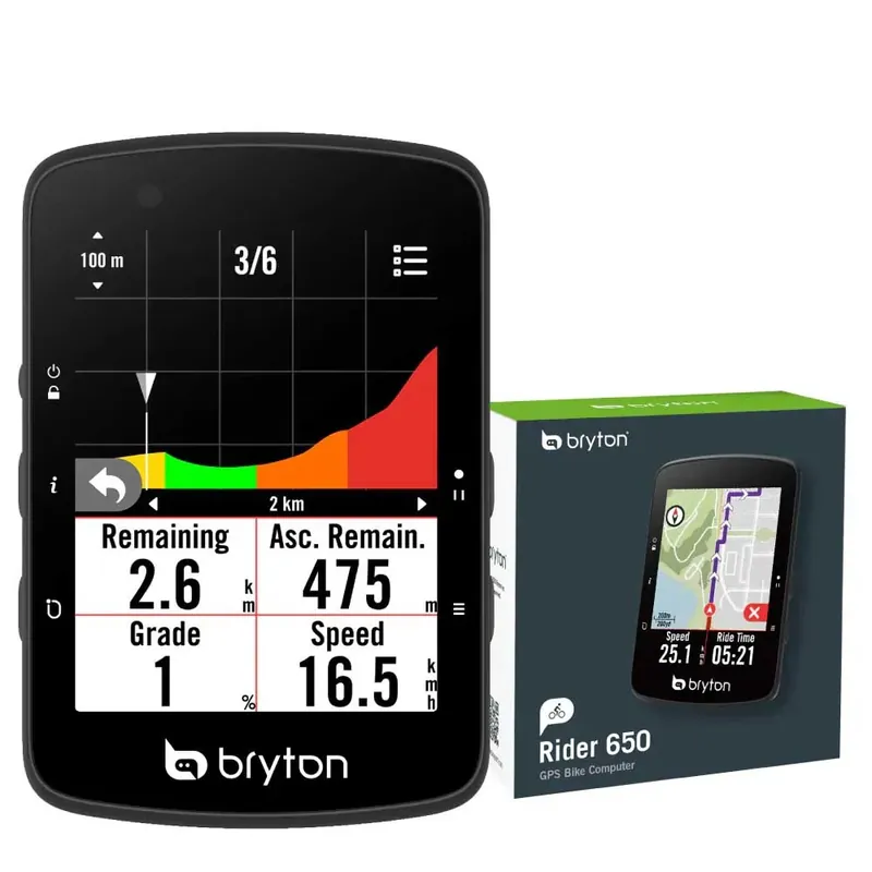 Nouveauté Bryton Compteur vélo Rider 650 T