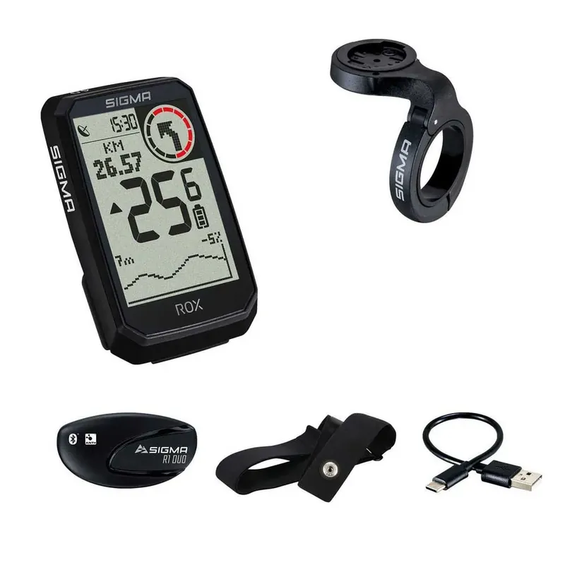 Sigma Compteur vélo Rox 4.0 Endurance HR Set Haute Qualité