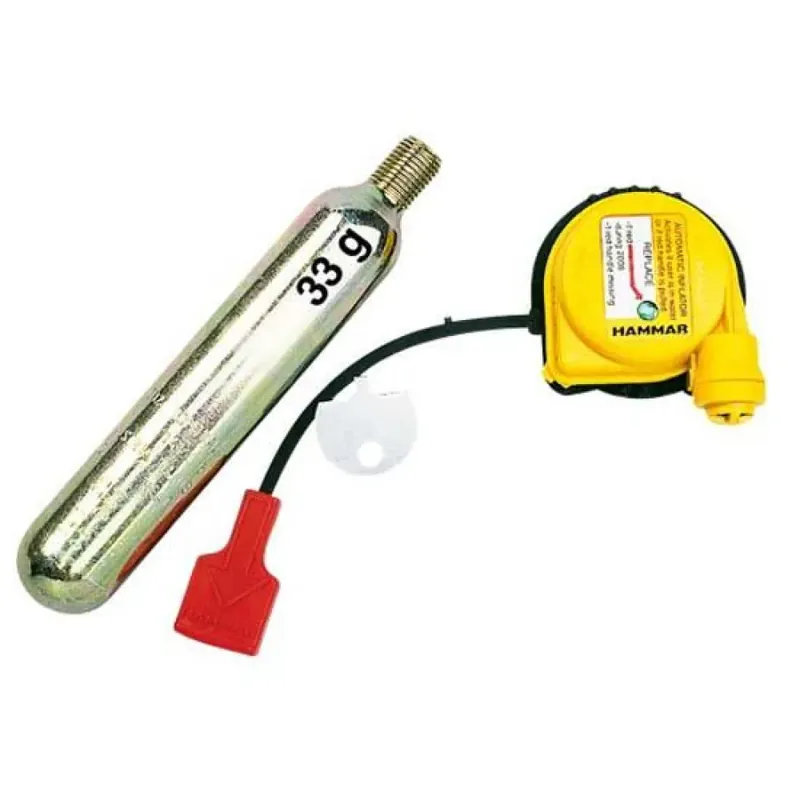 Plastimo Cartouche de CO2 Reloading Pack 150N Automatic Hydrostatic Hammar Certifié