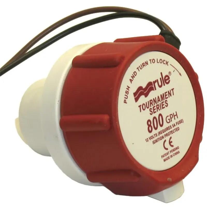 Commander Vite Rule Pumps Cartouche de moteur de remplacement 800GPH