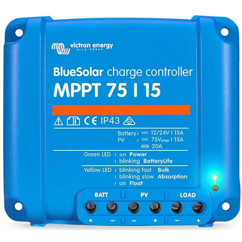 Haute Qualité Victron Energy Chargeur BlueSolar MPPT 75/15