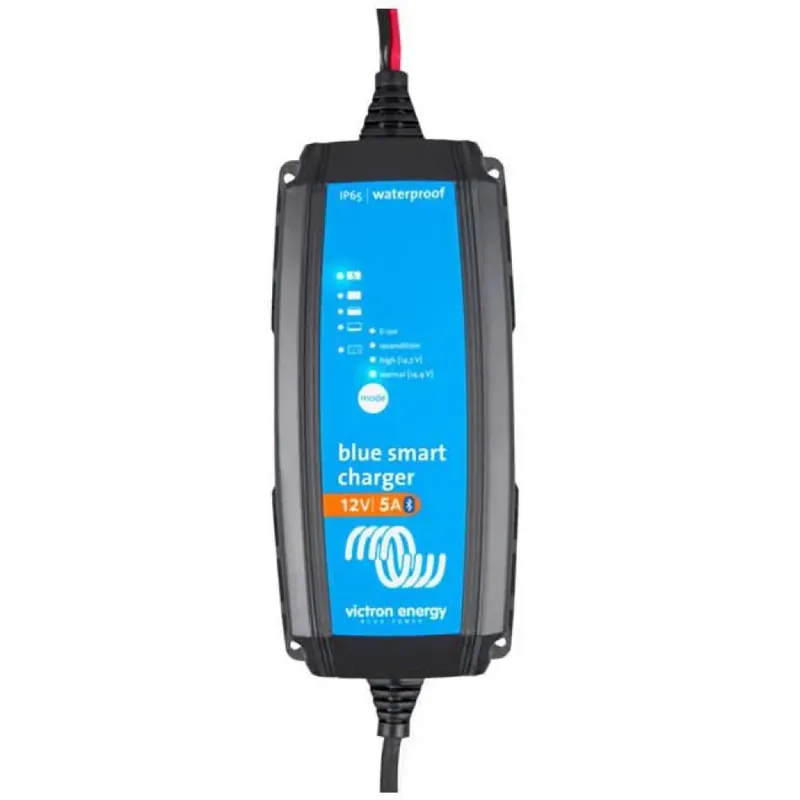 Victron Energy Chargeur Nema Blue Smart IP65 12/5 + Connecteur Dc Must-Have