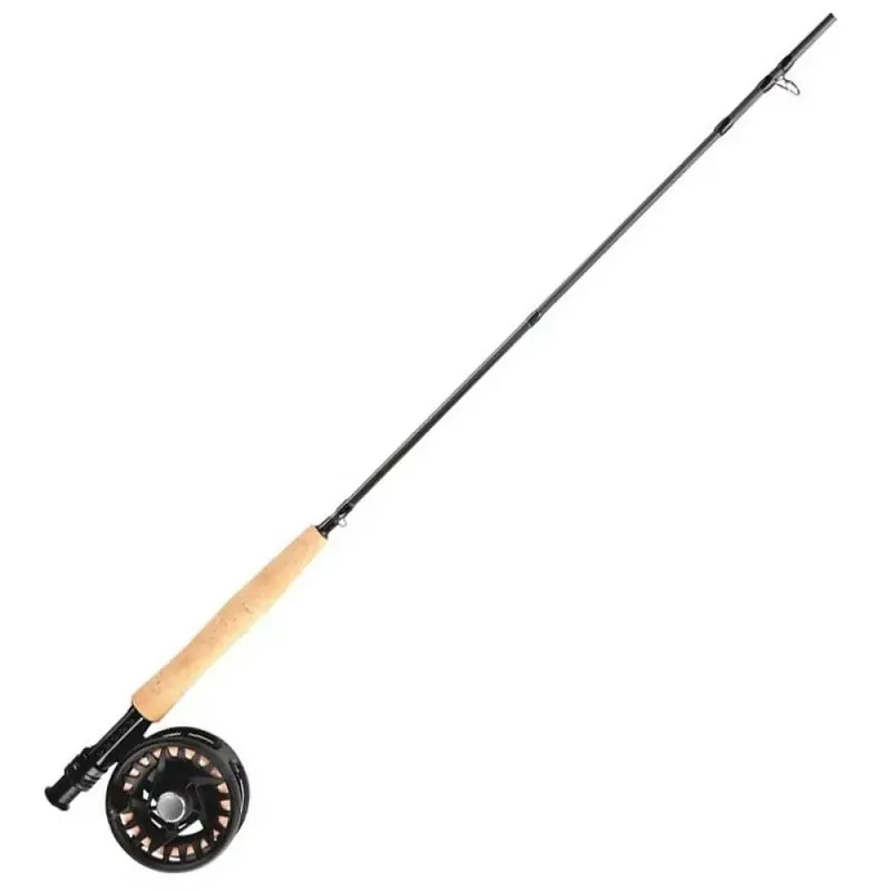 Shakespeare Combo de pêche à la mouche Elite RodReelLine & Leader Offre Du Jour