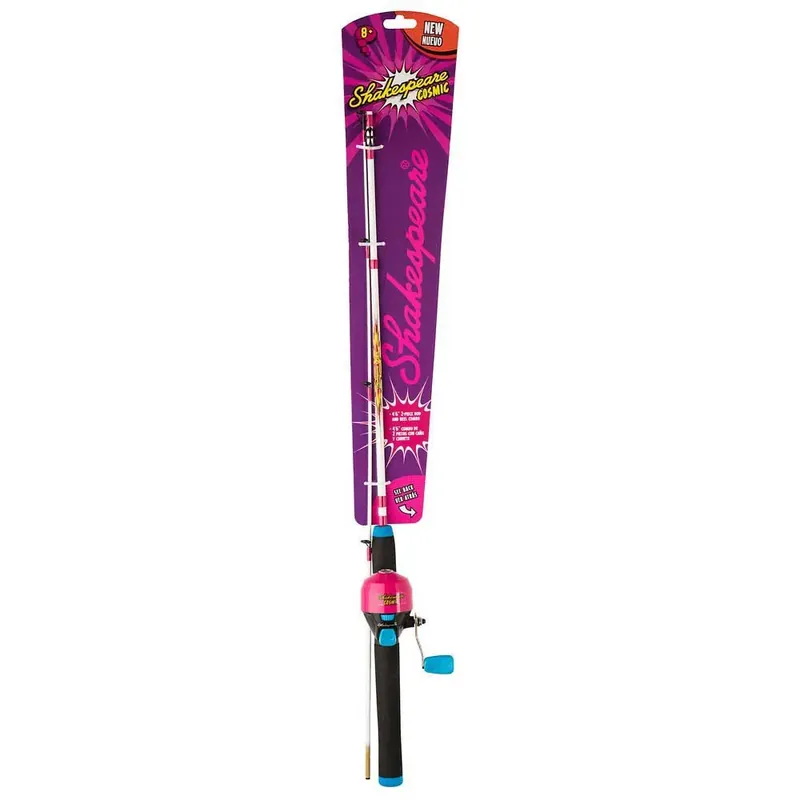 Promotion Shakespeare Combo de pêche Cosmic Pink Spincast