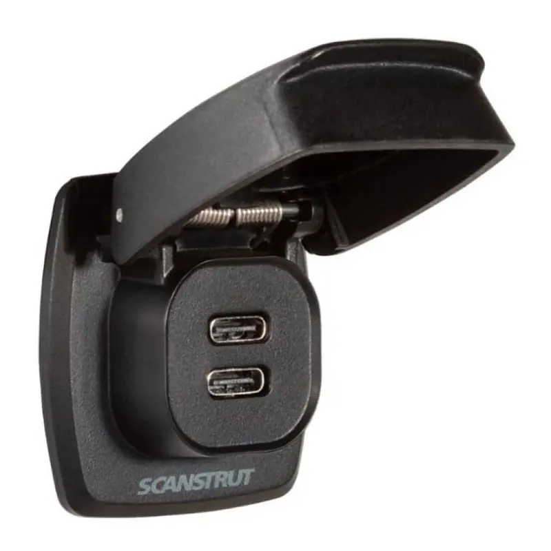 Populaire Scanstrut Double connecteur de charge USB-C Flip Pro Max
