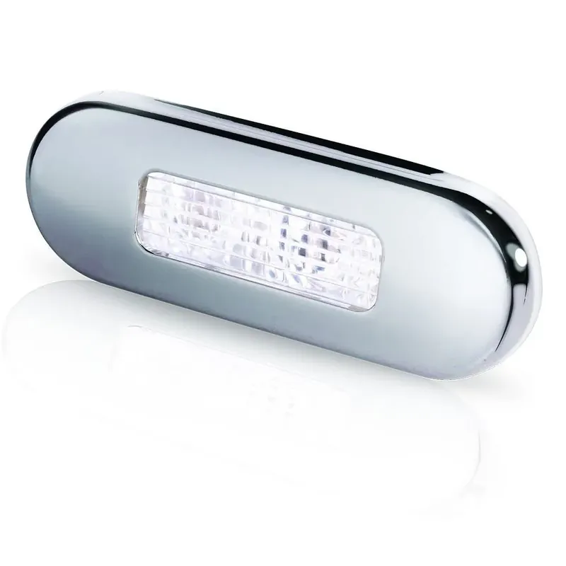 Hella Marine Éclairage de courtoisie rectangulaire blanc chaud 12-24V 0.5W Offre Exclusive
