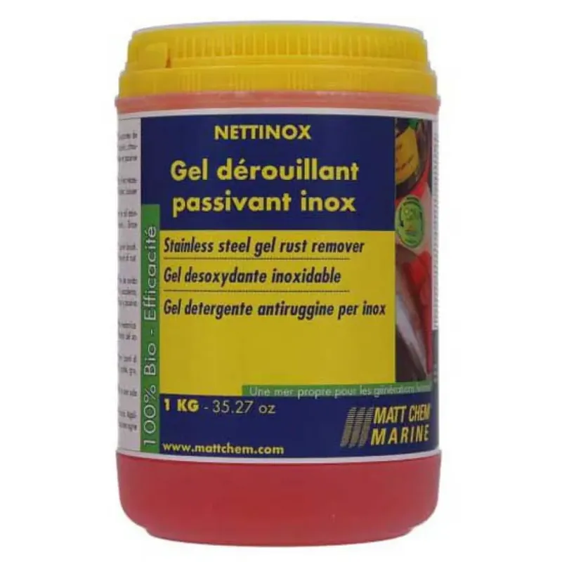 Matt Chem Gel Nettinox Antirouille 1L Jusqu'à Épuisement Des Stocks
