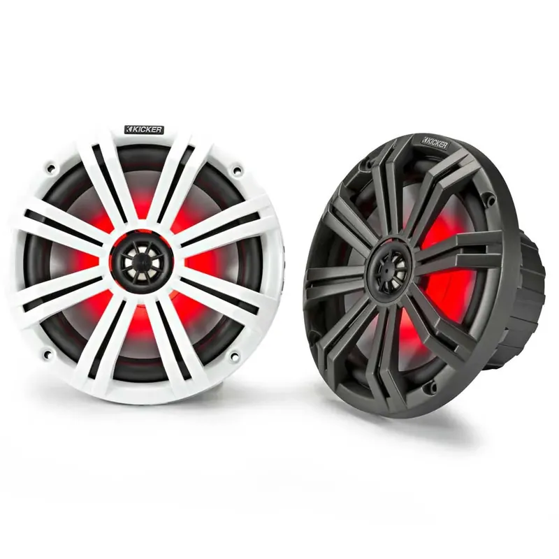 Kicker Haut-parleur coaxial LED 8 pouces Offre Spéciale