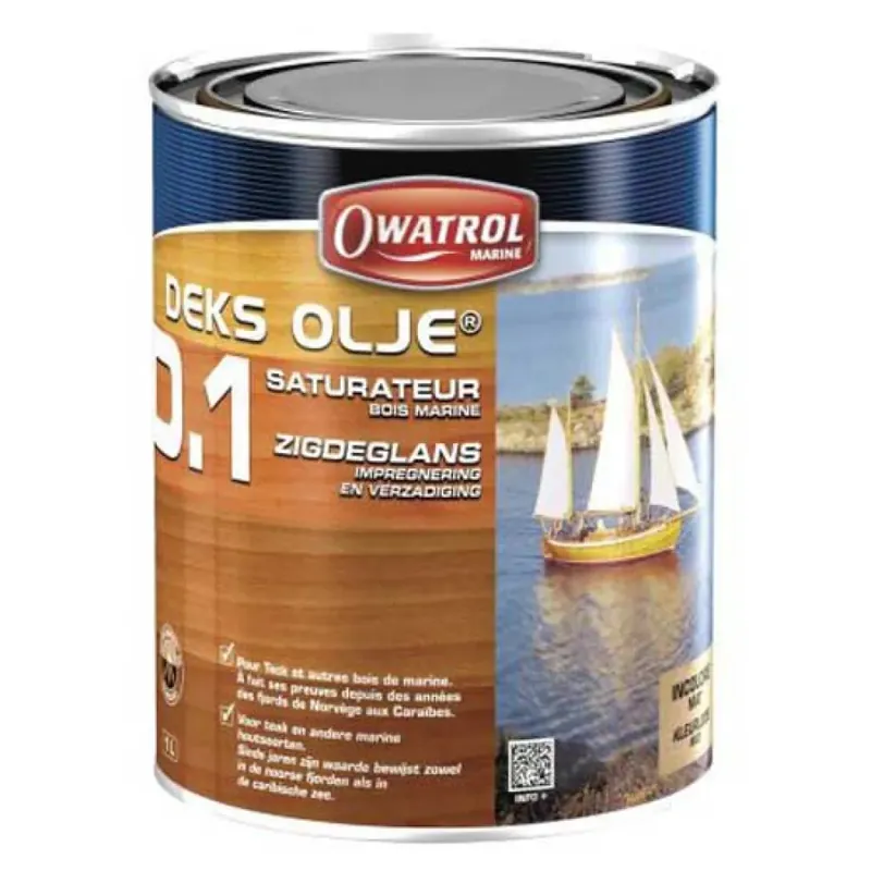 Marque Owatrol Huile de Protection pour Terrasse D1 1L