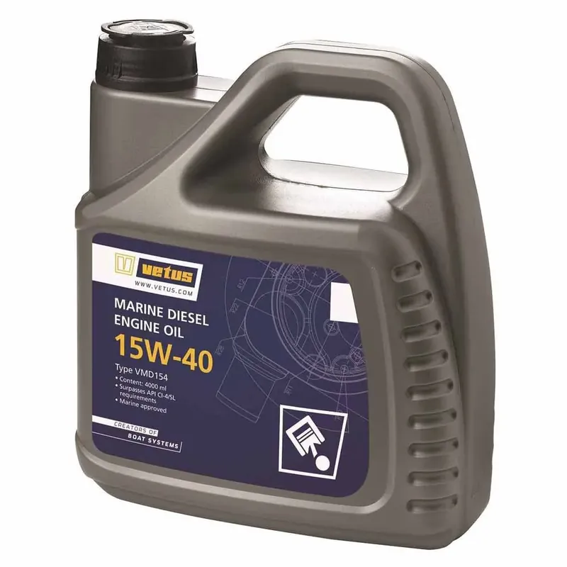 Vetus Huile pour moteurs diesel marins SAE 15W-40 4L 4L Solde