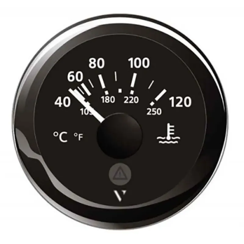 VDO Indicateur de température 40-120 °C 287.4-22.7 Ohm Authentique