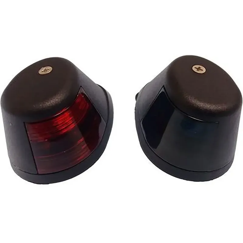 Livraison Express Goldenship Kit de feux de navigation bâbord/tribord à LED de 42.8mA 41x57x84 mm 12V 2 unités