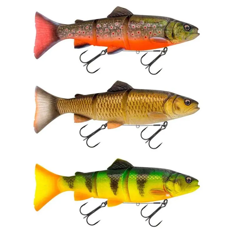 Retour Gratuit Savage Gear Leurre souple 3D Line Thru Trout 290g 300 mm