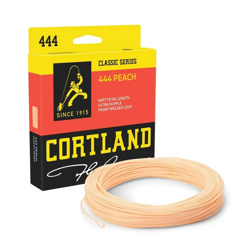 Nouvelle Collection Cortland Ligne de pêche à la mouche 444 Peach DT 27 m