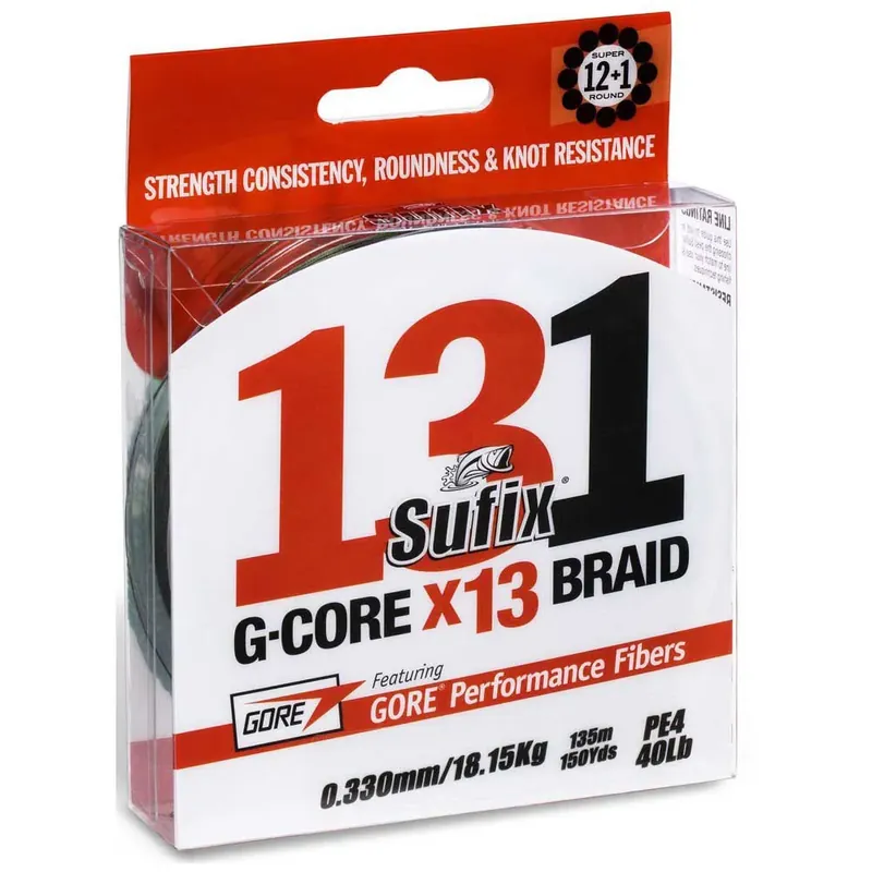 Sufix Ligne tressée 131 G-Core 1500 m Vente Flash