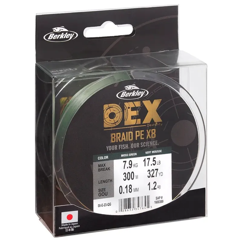 Berkley Ligne tressée DEX X8 300 m Petit Prix