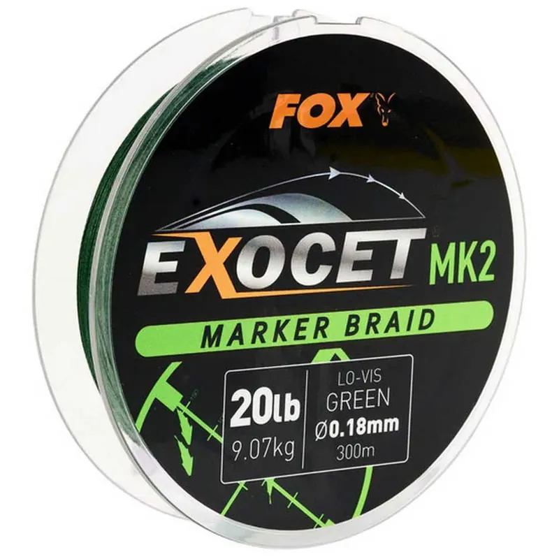 Pas Cher Fox International Ligne tressée Exocet Marker 300 m