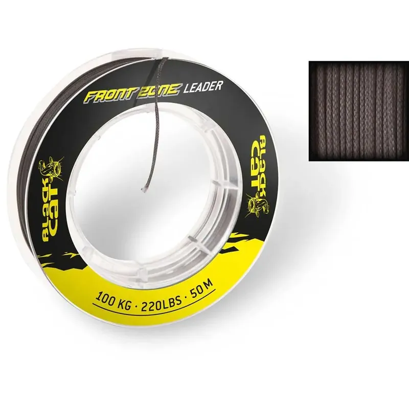 Black Cat Ligne tressée Front Zone 50 m Usine Directe