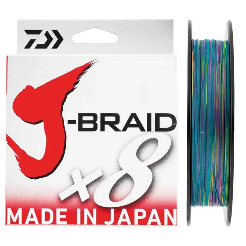 Daiwa Ligne tressée J-Braid 8 500 m Réduction
