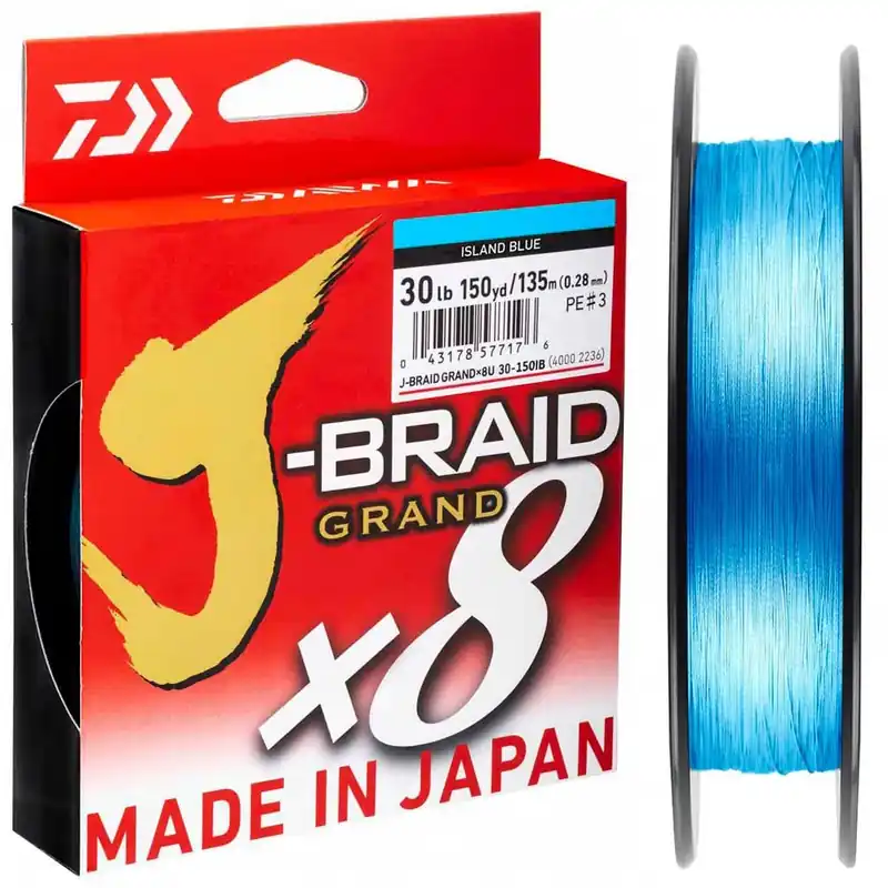 Vente Flash Daiwa Ligne tressée J-Braid Grand X8 270 m