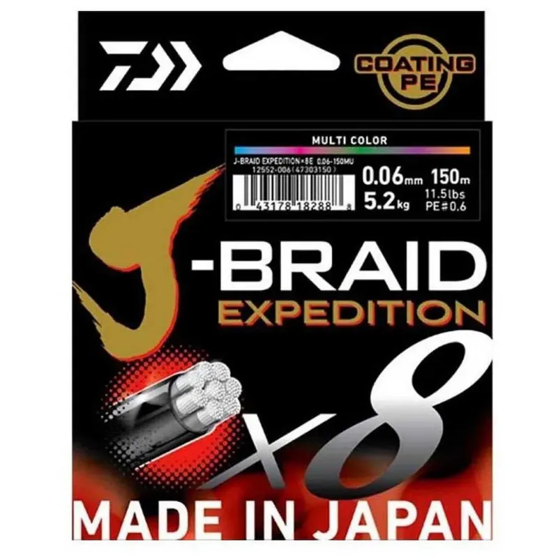 Offre Spéciale Daiwa Ligne tressée J´Braid EXP X8 300 m