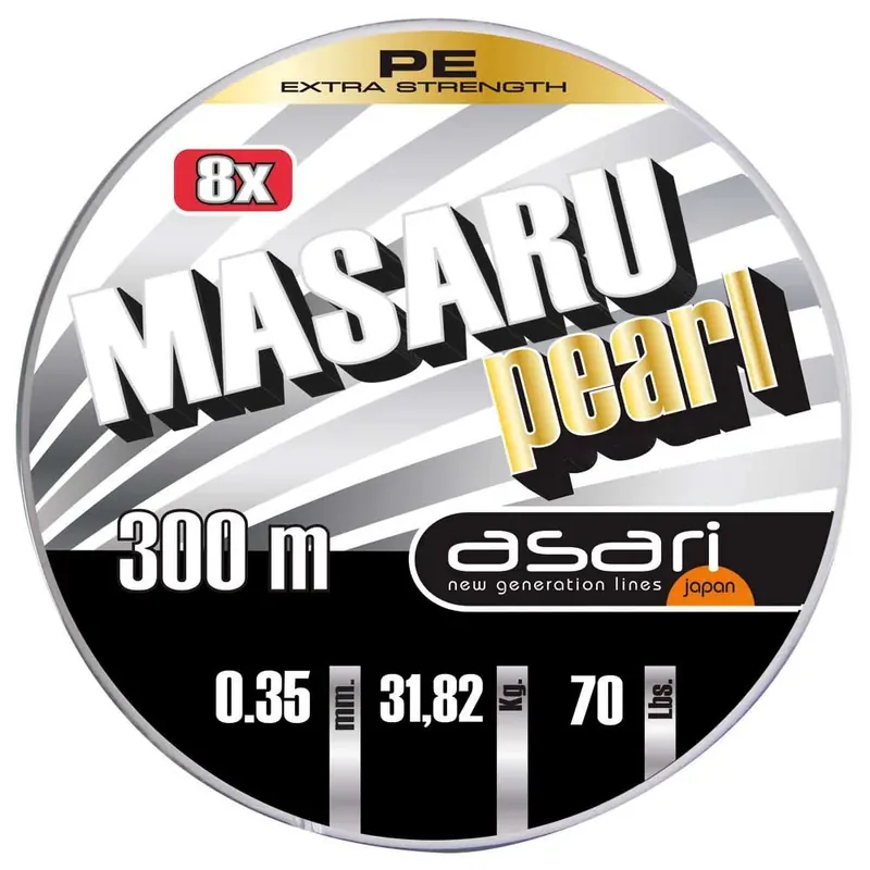 Asari Ligne tressée Masaru Pearl 300 m Top Vente